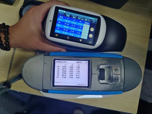 8-Angle Spectrophotometer SG DC CV MS3008 Car Paint Inspection Device for Automobile Metal Paint Color Formula 1 Year Warranty