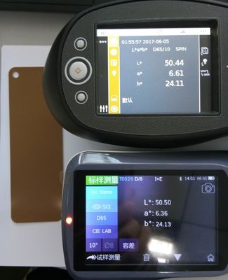 3nh YS3060 Portable Handheld Spectrophotometer for Product Color Quality Control Alternative to X-Rite Ci6x Konica Minolta CM