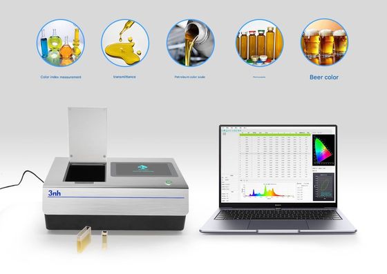 3nh High-Precision Desktop Petroleum Color Code  EBC ICUMSA Color Colorimeter TS4003 for Accurate Color APHA/Hazen Measurement