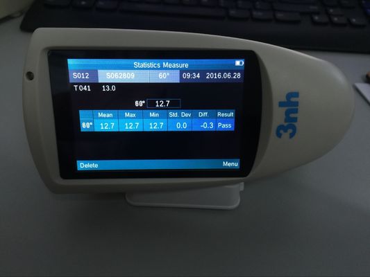 NHG60 60 Degree 3NH Digital Gloss Meter ISO2813 Standard USB Interface 220V Voltage 1-Year Warranty 0-1000GU Range