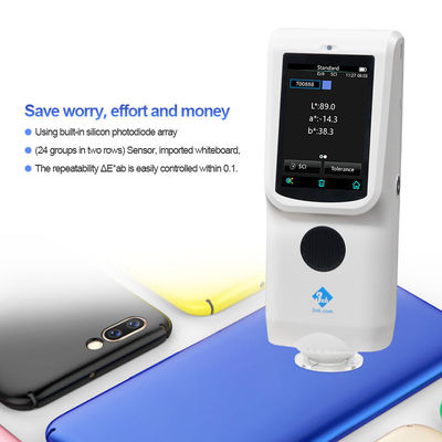 3nh CR8 Precision Spectrophotometer Lab Color Measuring Instrument for Plastic Ink Paint Mixing for Test Equipment